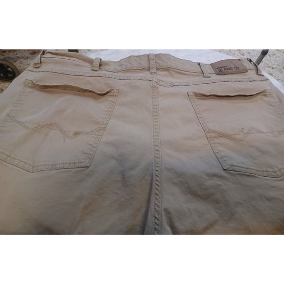 Wrangler Straight Fit Men's Pants Tan SZ 38 x 30 - Picture 3 of 4